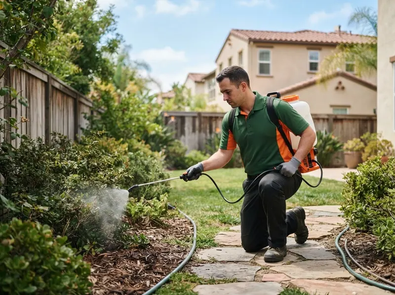 Eco-Conscious Flea and Tick Yard Barrier in San Diego, CA